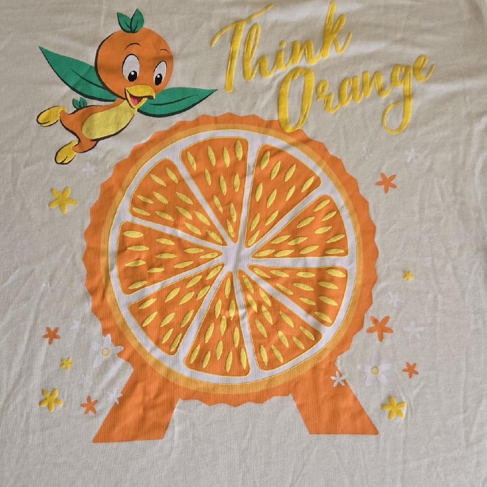 Disneyworld Resort Orange Bird, Think Orange Graphic T-Shirt
